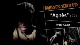Scene from EU video on human trafficking.