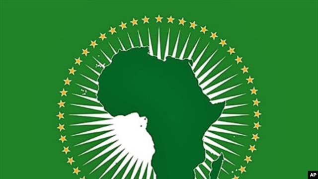 A handout file photo released by the African Union in Addis Ababa shows the AU flag