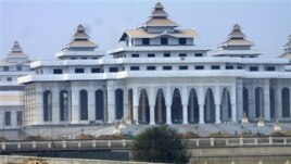 Parliament building in Naypyitaw, Burma. 