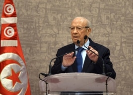 Tổng thống Tunisia Beji Caid Essebsi nói 'Tôi muốn người dân Tunisia hiểu rằng chúng ta đang có chiến tranh với bọn khủng bố'.