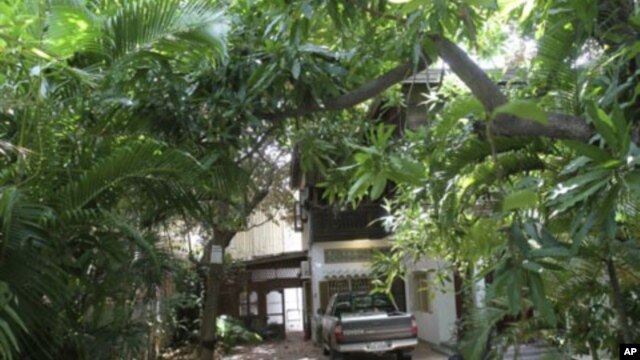 A general view of the home of French architect Patrick Henri Devillers is pictured in Phnom Penh, Cambodia, June 21, 2012. 