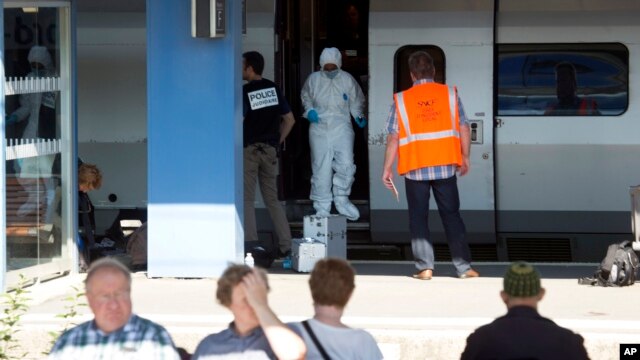 Pháp điều tra về liên hệ khủng bố của vụ xả súng trên xe lửa