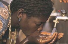 The global downturn exacerbates the struggle to improve sanitation and other services by 2015, a part of the UN Millennium Development Goals