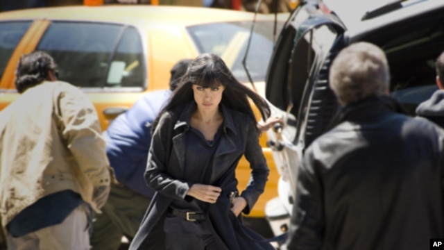 Angelina Jolie stars as Evelyn Salt in Columbia Pictures' contemporary action thriller 'Salt.'