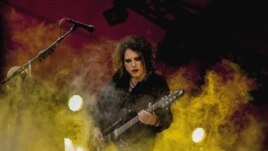The Cure performing in Denmark earlier this month