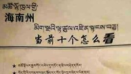 10-point leaflet distributed by Chinese Authorities