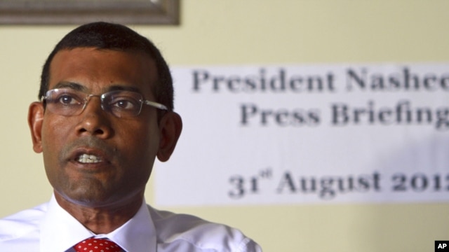 Cựu tổng thống Maldive Mohammed Nasheed 