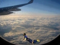 Van Persie in the skies.