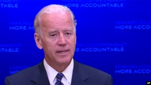 U.S. Vice President Joe Biden will meet with a bipartisan committee of lawmakers to work on a plan for reducing the nation's budget deficit, (File)