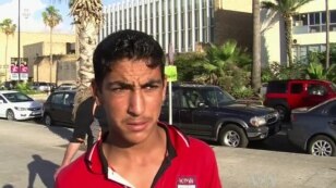 Syrian teen Abderahman came  to Lebanon with his older brother.