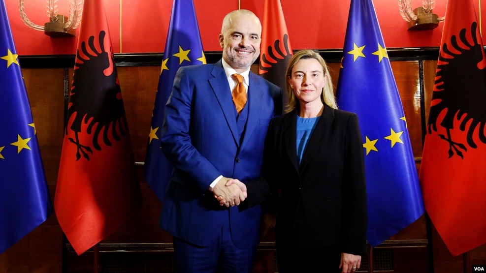 Mogherini mbi reformimin e drejtësisë shqiptare
