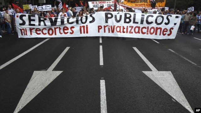 Demonstracije širom Evrope zbog vladinih mera štednje