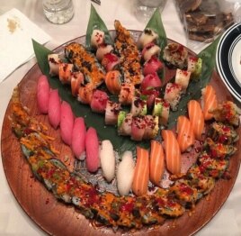 Hasil kreasi sushi chef sushi asal Malang, Rahman Pananto (foto/dok: Rahman Pananto)