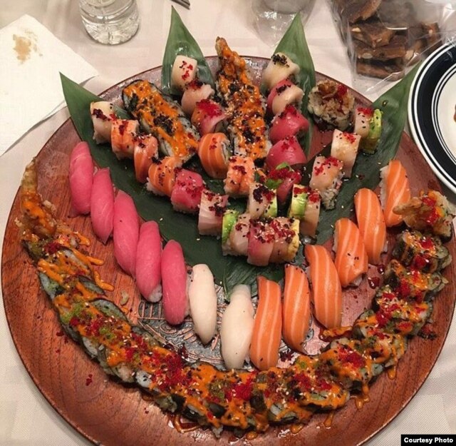 Hasil kreasi sushi chef sushi asal Malang, Rahman Pananto (foto/dok: Rahman Pananto)