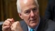FILE - Sen. John Cornyn, R-Texas, the Senate majority whip, arrives for hearing at the Senate Judiciary Committee on Capitol Hill in Washington, March 16, 2016.