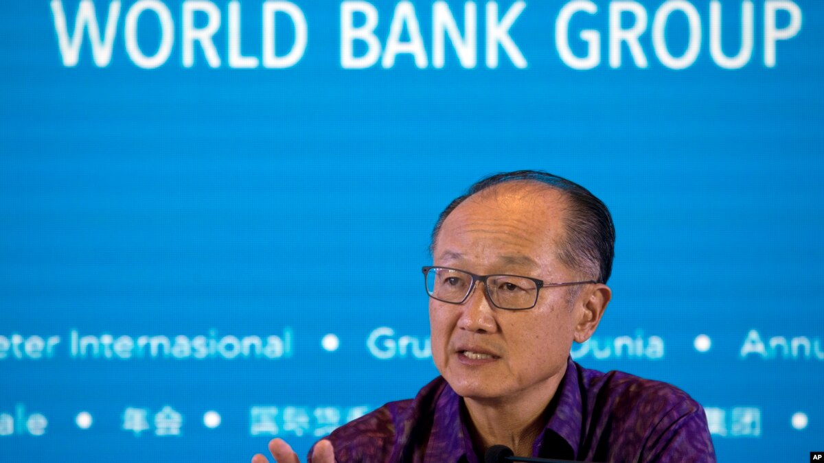 Presidente del Banco Mundial anuncia su dimisión