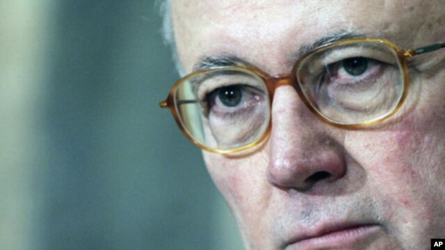 Italian Finance Minister Giulio Tremonti looks on prior to the start of a meeting at the Lower Chamber in Rome. Tremonti told lawmakers that tough and speedy measures are needed over the next two years to balance the budget in 2013, as pledged to the Euro