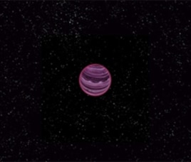 Artist's conception of PSO J318.5-22. (MPIA/V. Ch. Quetz)