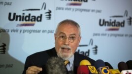 Ramón Guillermo Aveledo, coordinador de la Mesa de Unidad Democrática, insta al oficialismo a contar la realidad. 