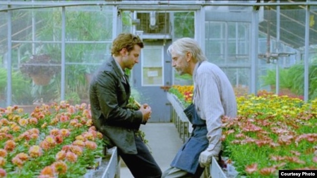 Bradley Cooper (left) and Jeremy Irons in a scene from "The Words" (Photo courtesy CBS Films)