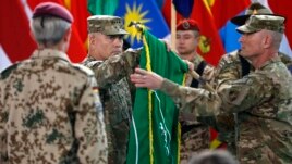 Ceremonija okončanja borbene misije u Avganistanu