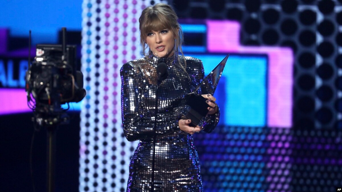 Taylor Swift, la protagonista en American Music Awards 2018