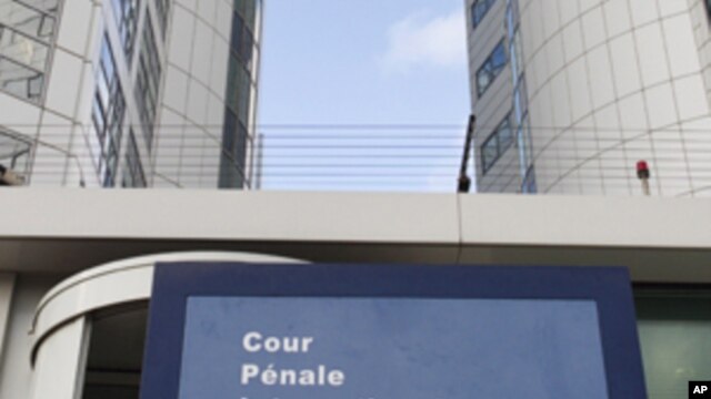 A view of the exterior of the International Criminal Court (ICC) in The Hague (file photo).