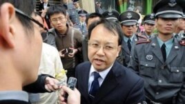 北京律师刘晓原。 (微博图片)