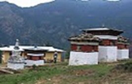 Neyphug Monastery grounds, Bhutan