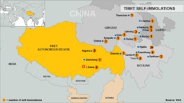 Tibetan self-Immolations through November 15, 2012.