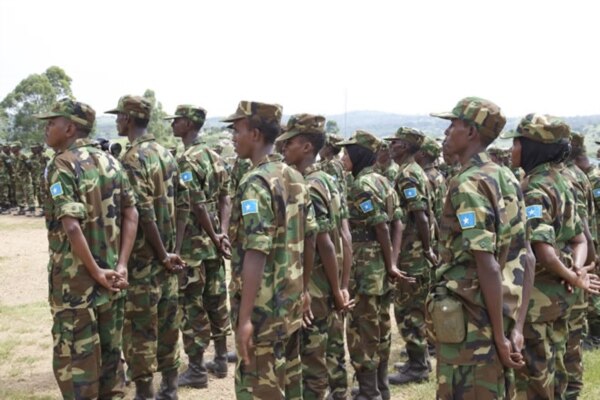 Danab commando unit. (Somalia Handout Photo)