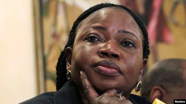 Ketua jaksa penuntut Mahkamah Kejahatan Internasional (ICC), Fatou Bensouda (foto: dok).
