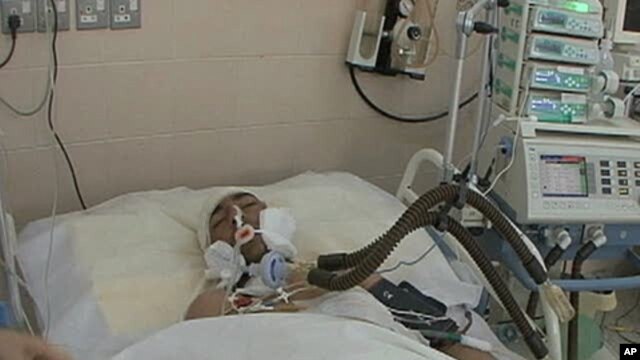 The staff copes with a constant flow of patients in and out of the Jalah Hospital in Benghazi, in eastern Libya