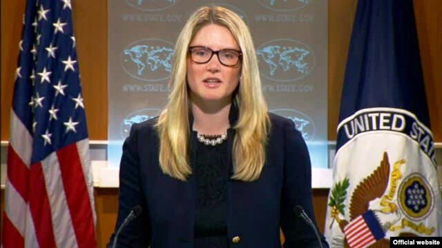 Phát ngôn viên Bộ Ngoại giao Marie Harf nói Hoa Kỳ không hề gây bất ổn ở Biển Đông. "Chính những hành vi hung hãn của Trung Quốc đã gây ra bất ổn".