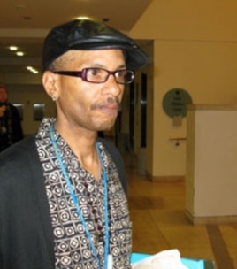 Melvin Morris used to be homeless. Now he works at the library and has a place to live.