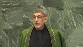 Tổng thống Afghanistan Hamid Karzai nói từ hàng chục năm nay, người dân nước ông chịu khổ sở vì khủng bố