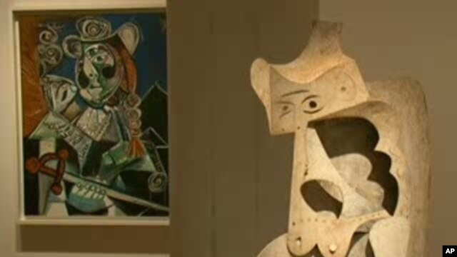 The works, now on exhibit at the Virginia Museum of Fine Arts, represent every media and style artist Pablo Picasso ever worked in.