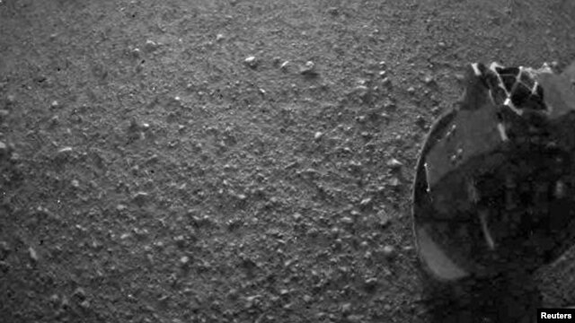 One of the first images from the red planet