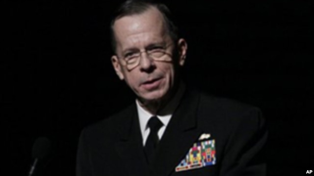 Chairman of the Joint Chiefs of Staff, Admiral Michael Mullen (File Photo)