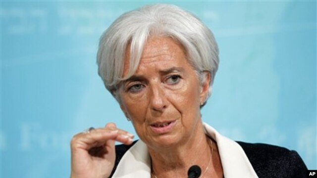 La jefa del FMI participó en un foro económico en Japón.