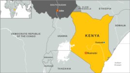 Dadaab, Kenya map