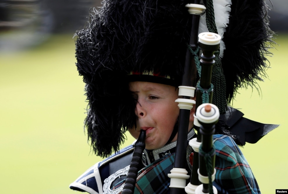 Şotlandiya - Braemar Highland Gathering mərasimi 