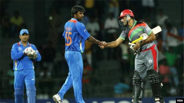 افغانستان،هند را در بازی کرکیت مغلوب ساخت