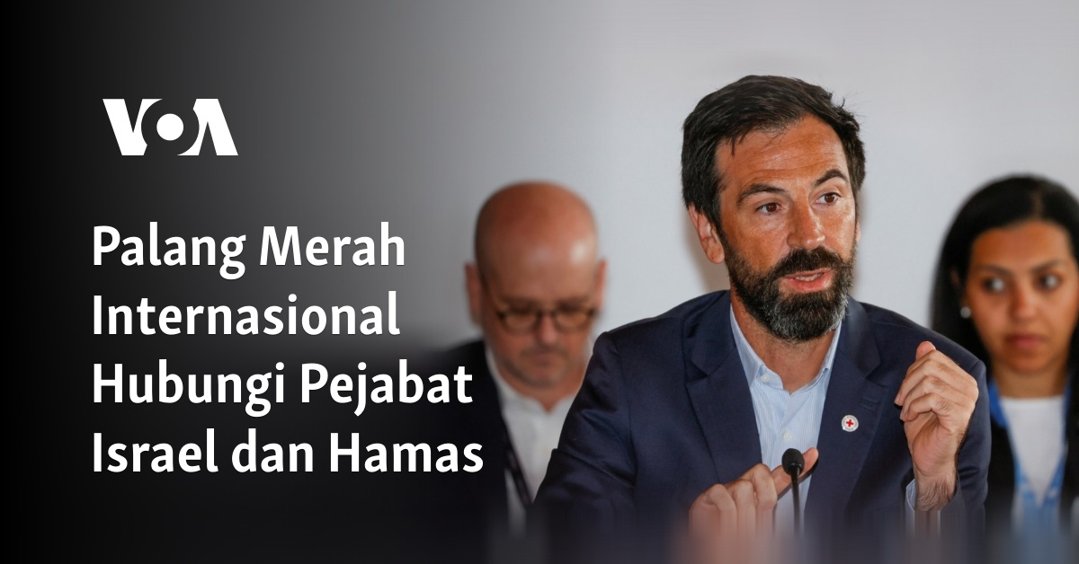 Palang Merah Internasional Hubungi Pejabat Israel Dan Hamas