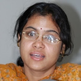 Nuclear expert Reshmi Kazi of the Institute for Defense Studies and Analyses, 2007 (file photo)