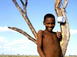 The Bushmen have survived across southern Africa for generations in harsh, arid environments