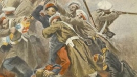 Russian Soldiers in Crimean War