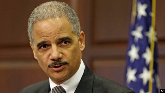 Bộ trưởng Tư pháp Eric Holder nói về chiến lược chống đánh cắp bí mật thương mại.