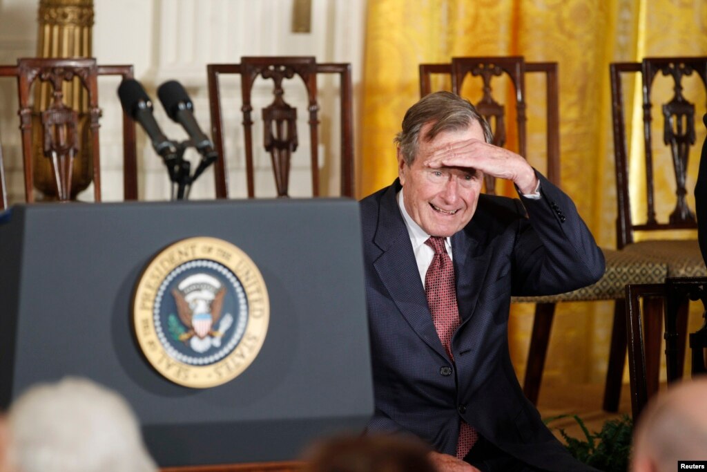 Former US President George H.W. Bush Hospitalized