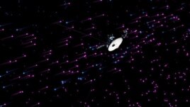 Hình ảnh và chuỗi hoạt ảnh xung quanh cho thấy phi thuyền Voyager 1 của NASA đang thám hiểm một khu vực mới được gọi là 'xa lộ từ tính' trong Thái Dương Hệ. 